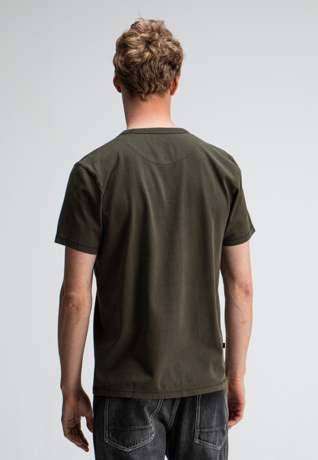 Afbeelding van 2012001 - Army Tee - Mocha Brown - T-Shirt - Butcher of Blue